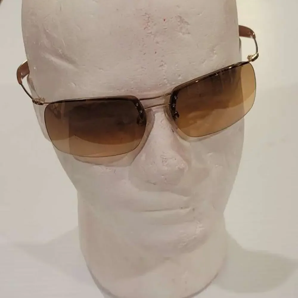 DKNY 7252S 717 Sunglasses 62x14x120 Half rim metal frame